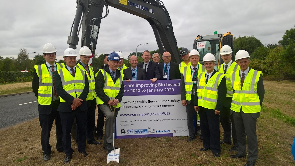 Warrington East Opening of Phase 2 3